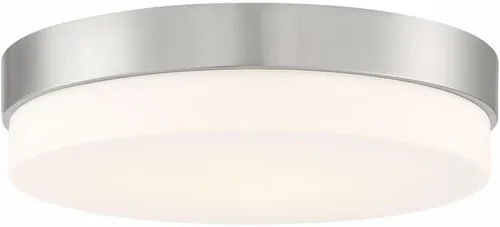 Access Lighting 20827LEDD-BS/OPL Roma - Montaje empotrado, 1 luz de 35 vatios, acero cepillado Plateado