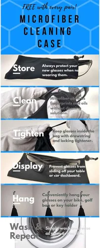 Miniatura 6 de proSPORT Lentes de seguridad bifocales con lente transparente Z87 con lectores para hombres y mujeres