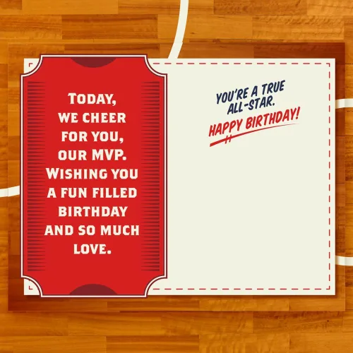 Miniatura 6 de Prime Greetings Tarjeta de cumpleaños para nieto, hecha en Estados Unidos, ecológica, cartulina gruesa con sobre premium de 5 x 7.75 pulgadas