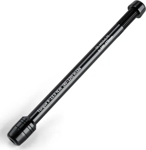 Miniatura 12 de Ejes pasantes de 12 mm para entrenadores de bicicleta - Adaptador de eje pasante M12 x 1.0/1.5/1.75 para fijación de rueda trasera en entrenador