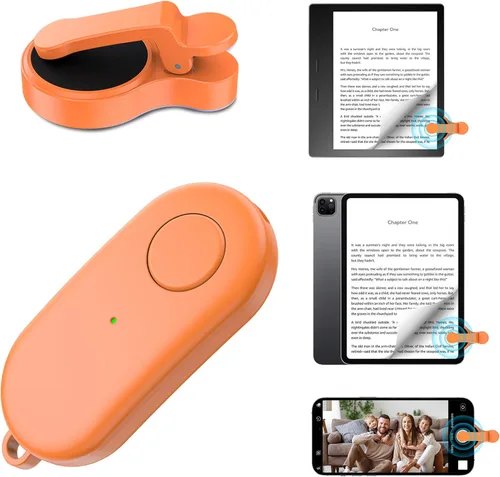 Miniatura 8 de Volteador de página con control remoto para Kindle Paperwhite, Oasis, Kobo eReaders, accesorios de volteador de página para Kindle, compatible