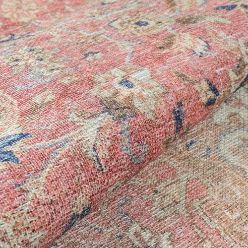 Miniatura 323 de GLN Rugs Traditional Collection - Alfombra de felpilla lavable a máquina, tradicional lavable, antideslizante, alfombra de felpilla de pelo corto