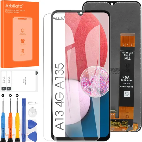 Pantalla para Samsung Galaxy A13 4G Reemplazo de pantalla para Samsung A13 Pantalla LCD A135, SM-A135F, SM-A135M, SM-A135U Pantalla táctil