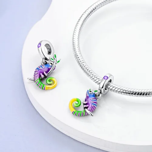 Miniatura 3 de MULA Dijes de plata de ley 925 para pulseras y collares, lindos gatos, perros, elefantes, animales, familia, colgantes, joyas, regalos para mujeres