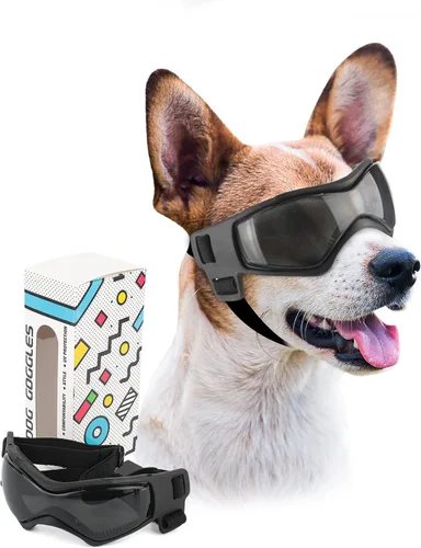 Miniatura 11 de Gafas de sol para perros de razas pequeñas, lentes de sol para perros con protección UV, para cachorros para mascotas pequeñas al aire libre, Naranja