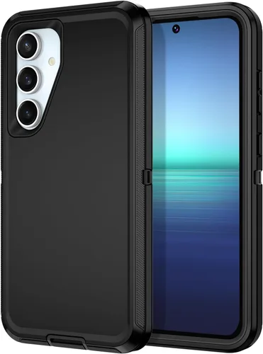 Miniatura 42 de I-HONVA para Samsung Galaxy S21 FE 5G, Funda Resistente a Golpes, Polvo y Caídas de 3 Capas, Protección Completa del Cuerpo