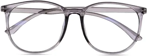 Lentes de bloqueo de luz azul grisáceo, ligeros para lectura, juegos, televisión, teléfonos, lentes para mujeres y hombres, visión borrosa,
