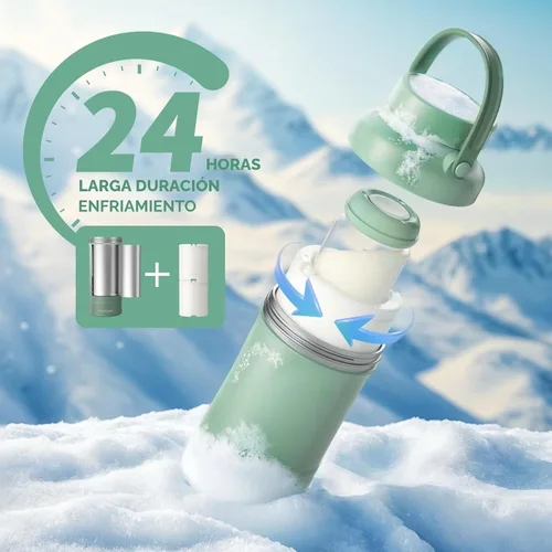 Miniatura 3 de Momcozy 22oz Portable Breast Milk Cooler for Outdoor, Life Saver with 360° Total Cooling for 24 Hours, Larger Capacity Travel Breastmilk Chiller