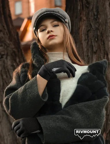 Miniatura 6 de rivmount Guantes cálidos de invierno para hombres y mujeres, pantalla táctil y antideslizantes, perfectos para ciclismo, correr, viajar, conducir