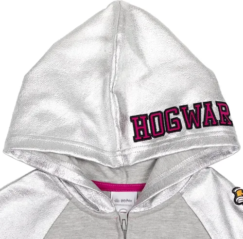 Miniatura 4 de Harry Potter Hogwarts - Sudadera raglán con capucha y bolsillos para niñas