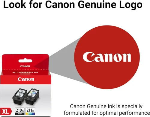 Miniatura 4 de Canon Paquete económico de tinta original PG-210 XL / CL-211 XL (2 cartuchos), compatible con MX320/330/340/350/410/420