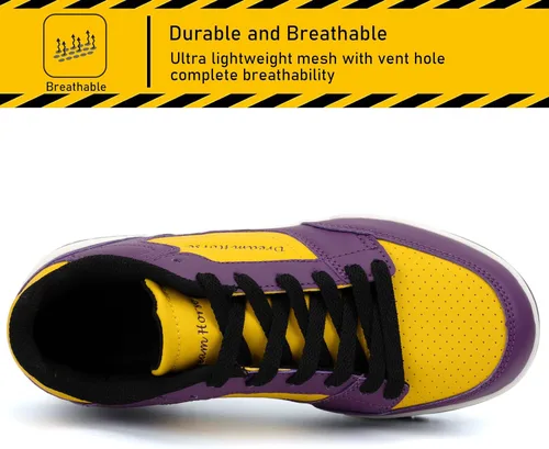 Miniatura 4 de DREAM HORSE womens Safety Shoes,sneaker