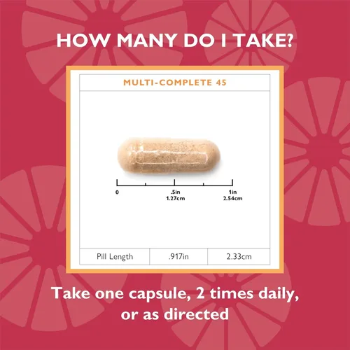Miniatura 3 de Celebrate Vitamins Multi-Complete Multivitamínico bariátrico con 45 mg de hierro, vitaminas y minerales esenciales diarios para gastrectomía