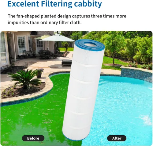 Miniatura 4 de Cartucho de filtro de piscina PLF106A compatible con CX880XRE, C4020, C4025, C4030, C-7488, FC-1226, C4 × 106 pies cuadrados Cartucho de 4