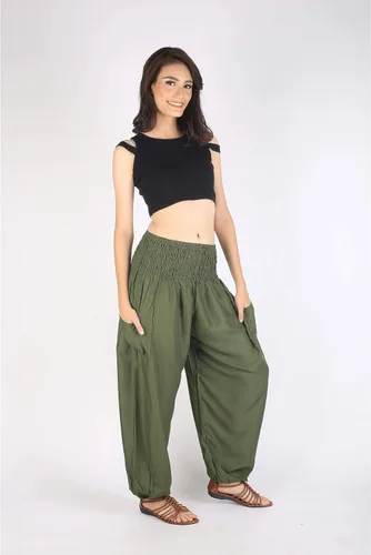 Miniatura 7 de Pantalones bohemios pantalones harem de yoga para mujer para la playa
