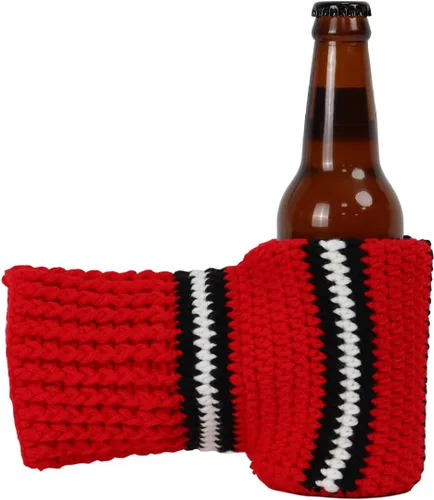 Miniatura 7 de Guantes de lana FunisFun para cerveza, guante tejido para beber con costuras para regalo de broma de elefante blanco, idea para fiestas previas al