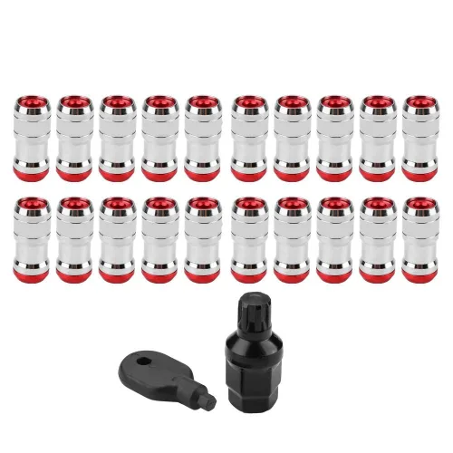 Miniatura 9 de KIMISS Tuercas de rueda de automóvil, M12 X P1.5 Tornillo para la mayoría de ruedas con 60 grados