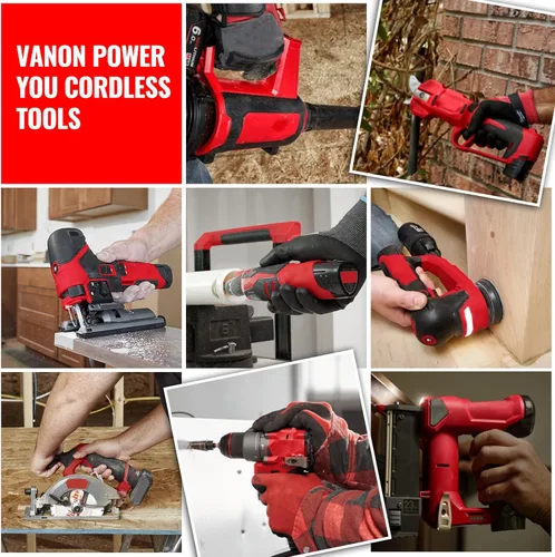 Miniatura 7 de VANON Paquete de 4 unidades mejoradas de repuesto de iones de litio de 3.5Ah 12V para batería Milwaukee de 12 V 48-11-2401 48-11-2402 48-59-1812