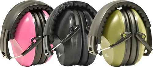 Miniatura 9 de G & F Products - Protección auditiva con diseño plegable pasivo de perfil bajo 26 dB NRR y reducción de ruido de hasta 125 Db, para la diadema