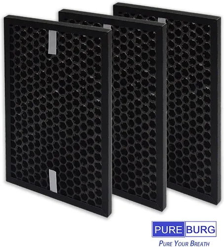 Miniatura 5 de PUREBURG Filtro HEPA de repuesto compatible con purificadores de aire Honeywell InSight HPA5300B HPA5350 y PowerPlus HPA3300, HRF-R3 (filtro R)