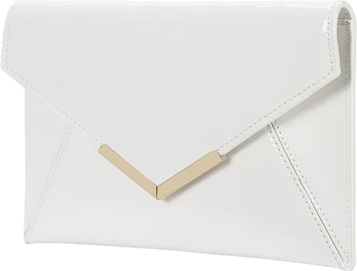 Miniatura 2 de Dexmay - Bolso de mano para mujer, de piel de charol, bolso de vestir plegable