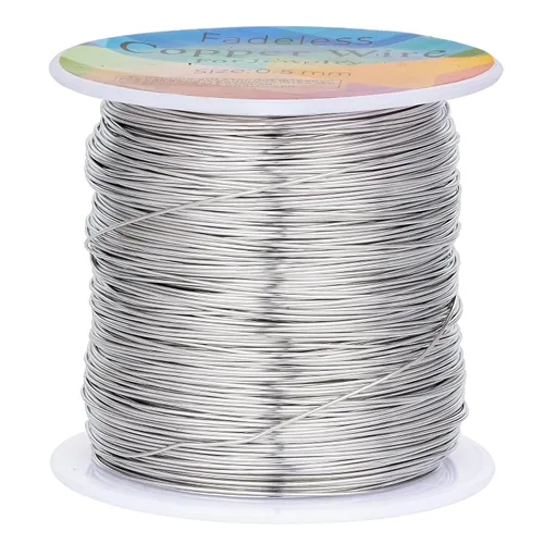 Miniatura 13 de Alambres de cobre resistentes al deslustre de 65.6 pies, alambre de cobre para electrocultura en jardinería, alambre de cobre de calibre 16, cables