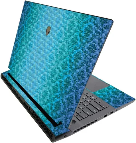 Miniatura 347 de MightySkins - Skin brillante con purpurina para Alienware M17 R3 (2020) y M17 R4 (2021) - Diversión de los años 90 Acabado duradero con purpurina