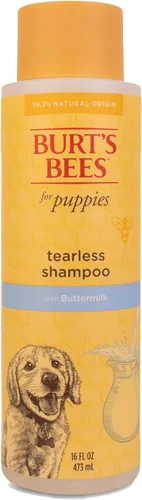 Miniatura 9 de Burt's Bees for Pets Champú para cachorros sin lágrimas con suero de leche y aceite de linaza, champú suave para perros de más de 8 semanas