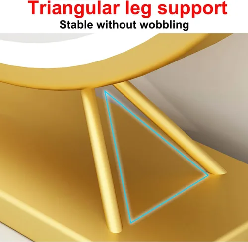 Miniatura 4 de Espejo de mesa, espejo de encimera, espejo de afeitado de baño, tocador de mesa, tocador cosmético, espejo circular para peinar el cabello, belleza