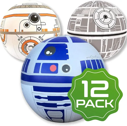 Juego de 12 bolas inflables grandes de juego, bolas de 14 pulgadas, gran regalo de cumpleaños, decoración de fiesta, juego en interiores y exteriores