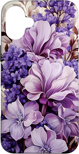 Miniatura 22 de Funda para iPhone 12 mini Lavender Floral Purple Flower