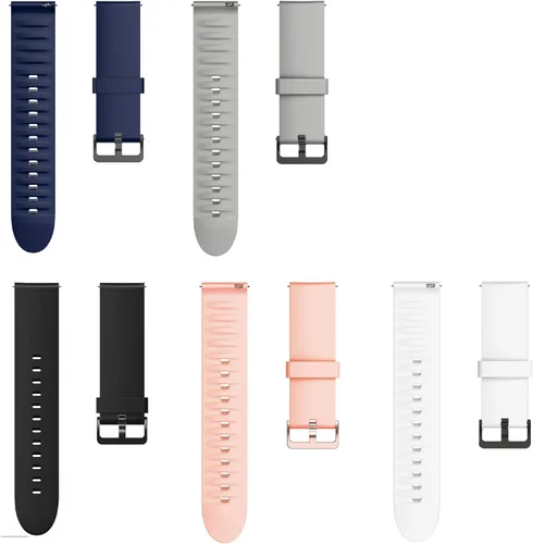 Lamshaw Correa compatible con Wyze Watch de 1.772 pulgadas, correa suave de repuesto de silicona con hebilla de acero inoxidable para reloj