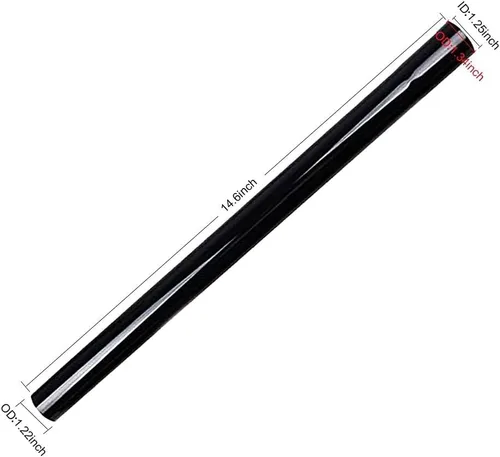 Miniatura 4 de GIB Hardwood Floor Brush 32mm 1 1/4 pulgadas 360 Grados Cabeza Giratoria 12 Pulgadas de Ancho Accesorio de Aspiradora para Múltiples Superficies