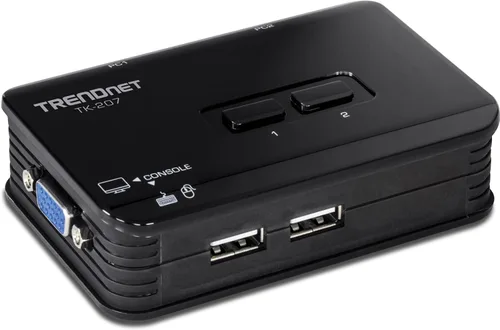 Trendnet Kit de switch KVM y cable, Azul