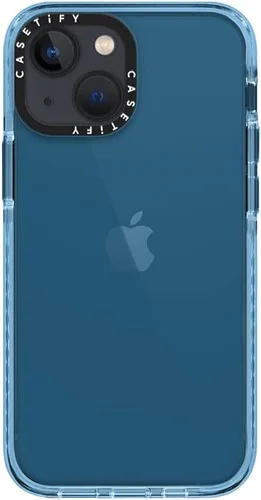 Miniatura 61 de CASETiFY Impact - Funda para iPhone 13 (protección contra caídas de 6.6 pies), color azul sierra Sierra Azul