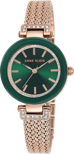 Miniatura 5 de Anne Klein Reloj de pulsera con detalles de cristal prémium para mujer