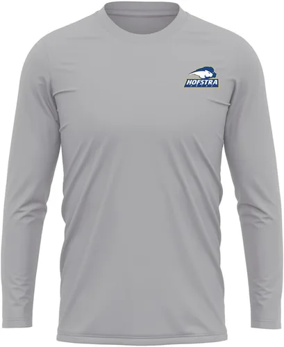 Miniatura 385 de Camisa deportiva de manga larga oficial de la NCAA Collegiate para hombre, con logotipo en el pecho izquierdo, colección Athletic Heather