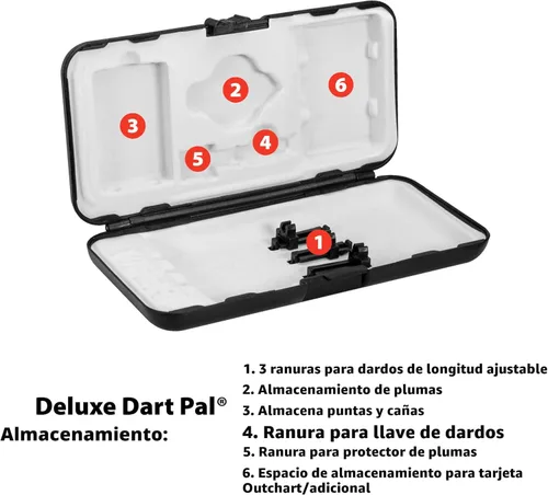 Miniatura 5 de Viper Juego de dardos de punta suave de tungsteno al 90% Diamond con estuche