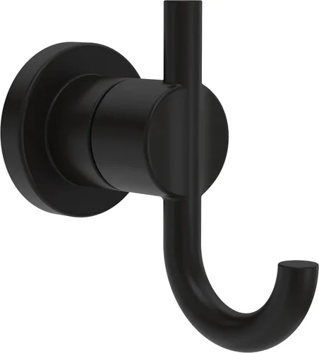 Miniatura 10 de Delta Nicoli (1 unidad) Ganchos para toallas SpotShield níquel cepillado doble ganchos de baño montaje en pared para batas y toallas, soporte