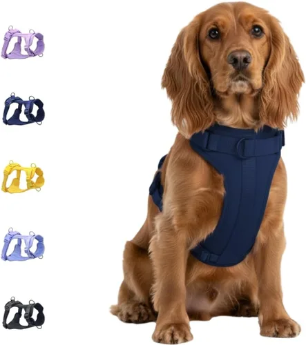 Miniatura 10 de Dog Harness - No Pull Adjustable Front Clip Vest with Soft Padding, 3Leash Clips, and No-Choke Oxford Design Comfort for Small, Medium, and Large