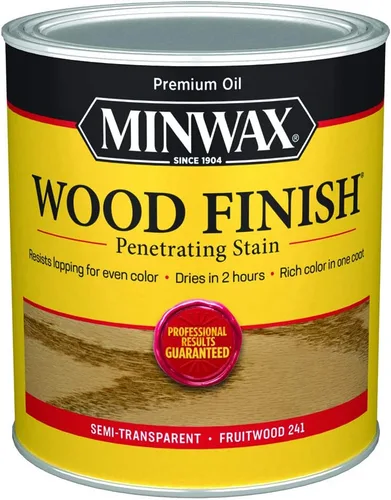 Minwax 70010444 Acabado para madera, Fruitwood, 1 cuarto de galón
