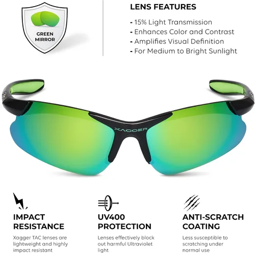Miniatura 3 de Gafas de sol deportivas polarizadas para niños y niñas, gafas de béisbol y sóftbol, montura TR90