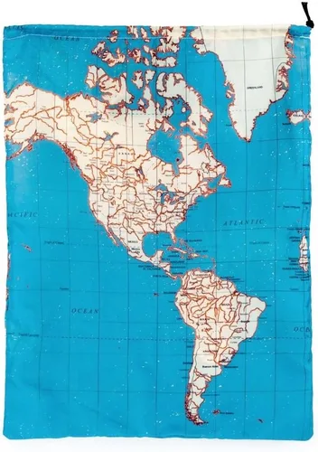 Miniatura 3 de Bolsas de viaje alrededor del mundo Kikkerland, set de 3