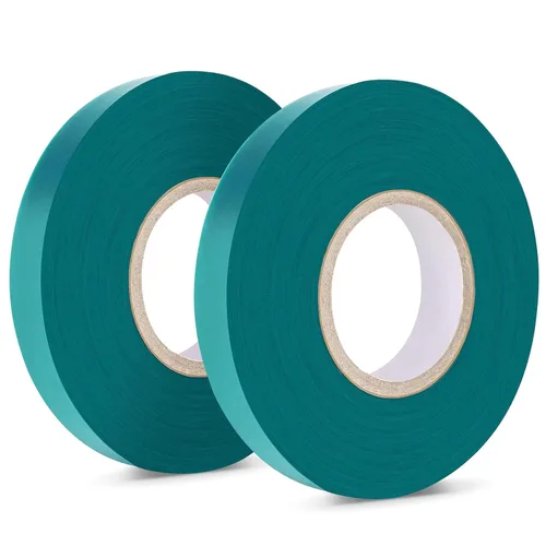 Miniatura 11 de Easytle Paquete de 2 rollos de cinta elástica de 150 pies, cinta de amarre de jardín de 1/2 pulgada, cinta gruesa y resistente para plantas, estacas