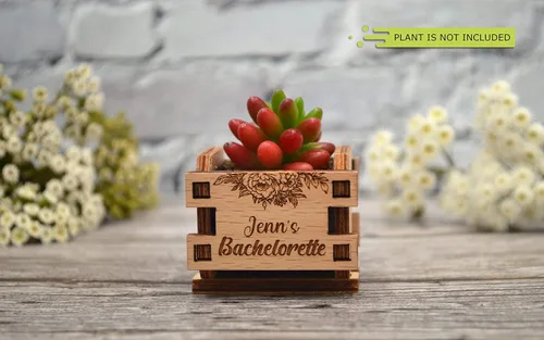 Miniatura 5 de Regalos de despedida de soltera - Regalos de despedida de soltera para damas de honor - Decoración de despedida de soltera - Mini maceta
