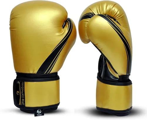 Miniatura 2 de Guantes de boxeo metálicos - MMA Muay Thai Training & Fight Oro