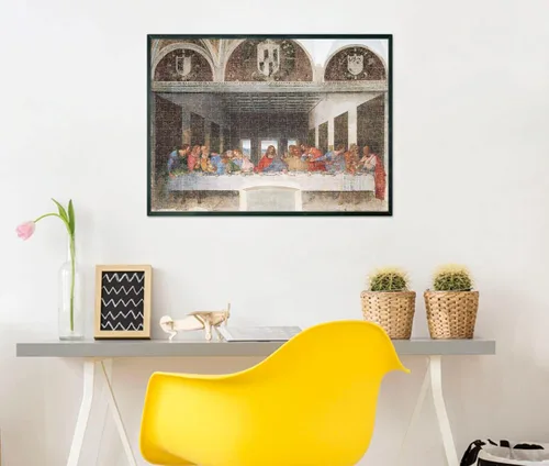 Miniatura 5 de Clementoni Leonardo - Rompecabezas de la última cena (1000 piezas)