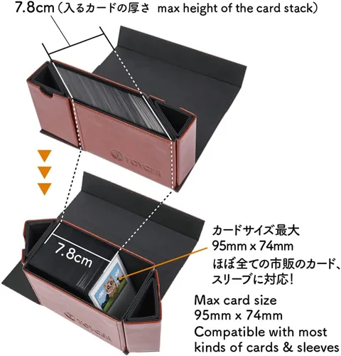 Miniatura 3 de TOYGER DeckSlimmer (caja de cubierta) (bosque de arte)