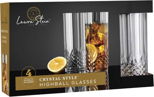 Miniatura 7 de Laura Stein Paquete de 4 vasos desechables estilo cristal