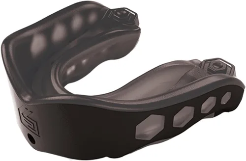 Miniatura 8 de Shock Doctor Gel Max - Protector bucal, protección resistente y ajuste personalizado, juvenil, frambuesa azul